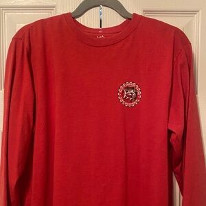 Southern Tide Red Shirt with Logo
